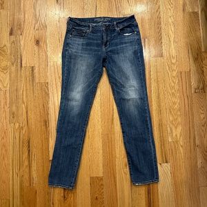 American Eagle Vintage 90s look Skinny Stretch Jeans Sz 14 Long